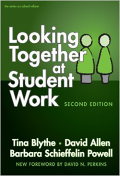 Looking together at student work book cover