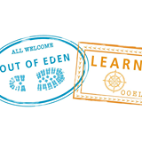 Out of eden learn stamps banner