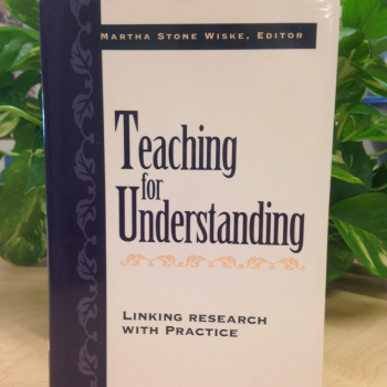 Cover of the book "Teaching for Understanding".