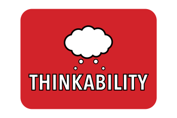 Thinkability podcast logo.