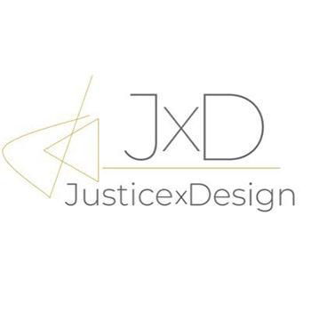 Logo of JusticexDesign (JxD), featuring stylized initials 'JxD'