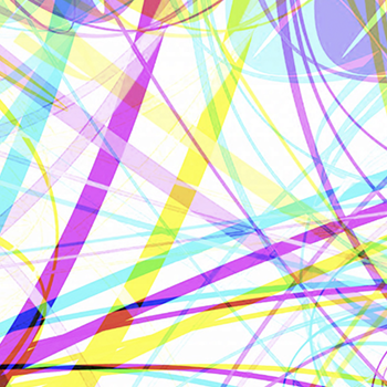 illustration of colorful lines 